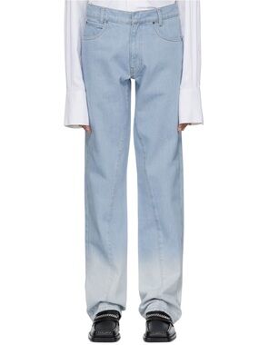 Bianca Saunders Straight-Leg Jeans Size Extra Large
